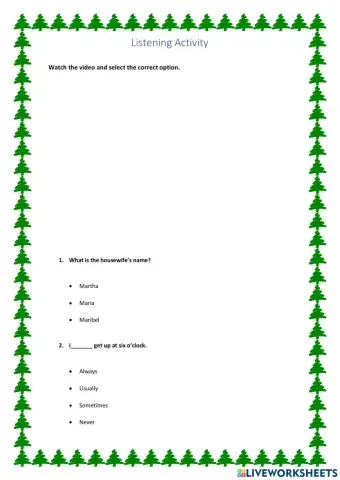 Adverbs of frequency