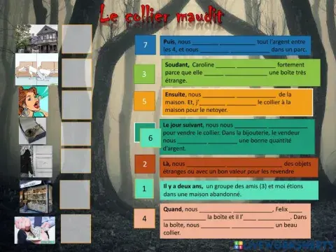 PASSÉ COMPOSÉ: Le collier maudit