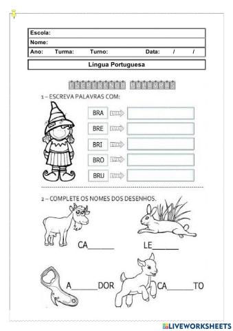 Produção de escrita