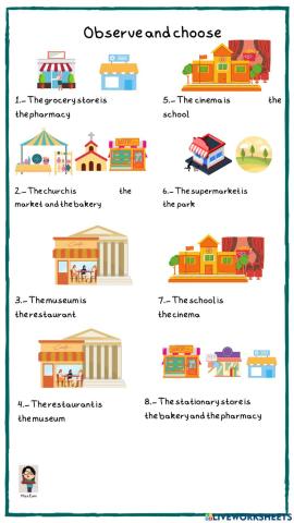 Places around the city choose