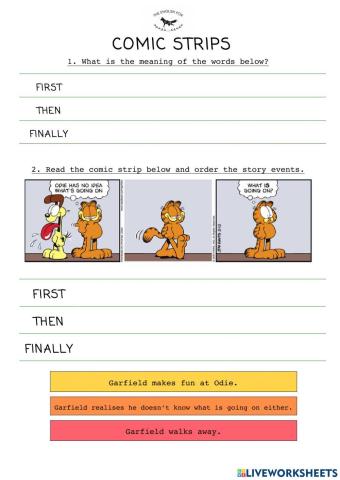 Comic strip - narrative