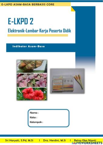 LKPD 2 Indikator asam basa