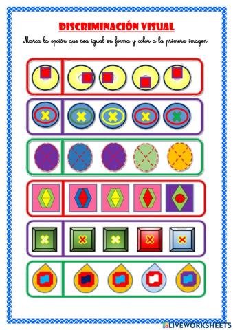 Discriminación visual