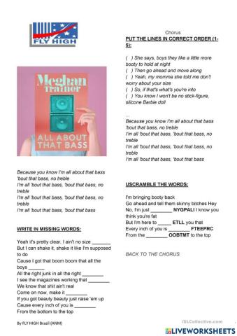 All About That Bass -Meghan Trainor