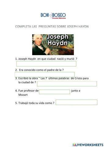Jhoseph Haydn