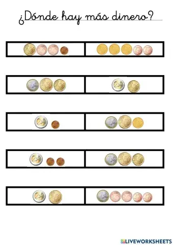 ¿Dónde hay más dinero?