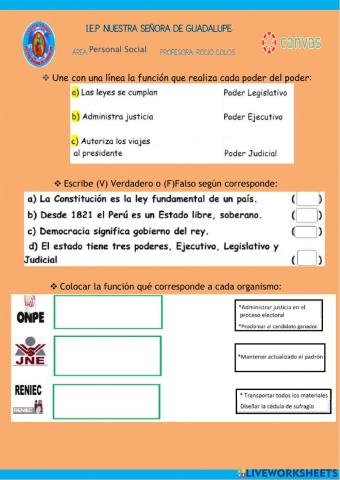 Conociendo el estado peruano