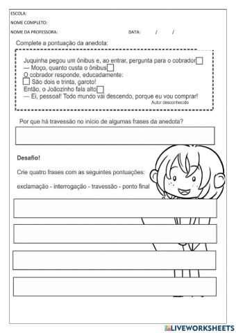 Sinais de pontuação