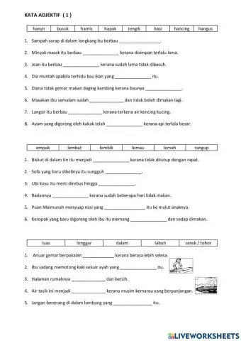 Kata Adjektif