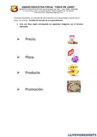 Variables de mercado