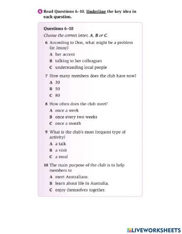 Complete Unit 1-Listening