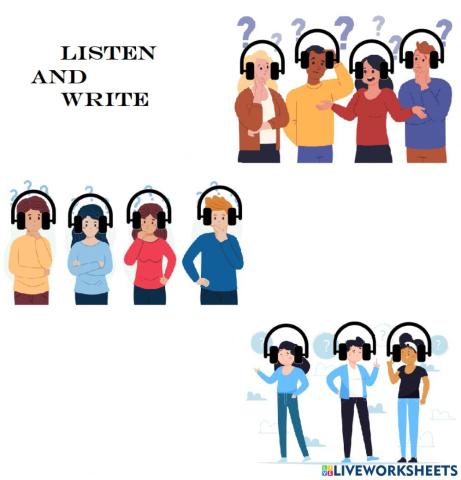 WH-questions listening