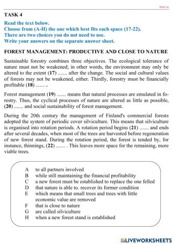 ZNO 20 TESTS - Test 16-17