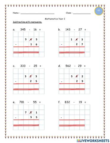 Subtraction