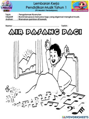 Air pasang pagi