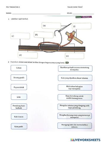 PSV TINGKATAN 3 TAJUK 8
