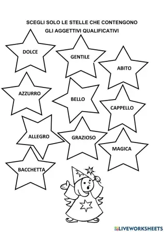 Cerca gli aggettivi qualificativi 3