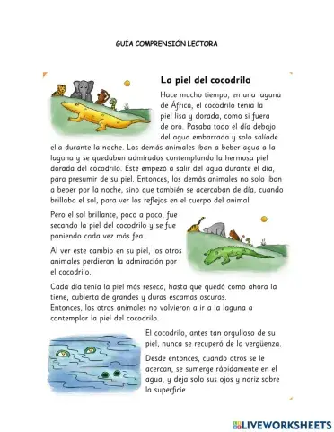 La piel del cocodrilo