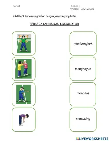 Pergerakan bukan lokomotor