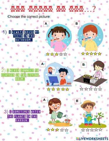 How often do you...?