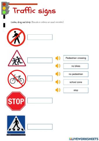 Traffic signs