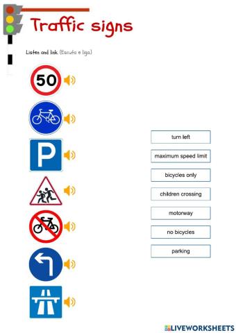 Traffic signs