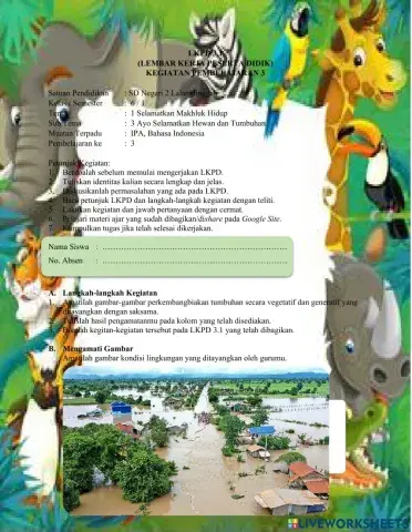 LKPD Rancangan Kegiatan Pembelajaran 3.1