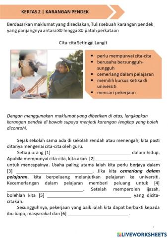 Cita-cita setinggi langit