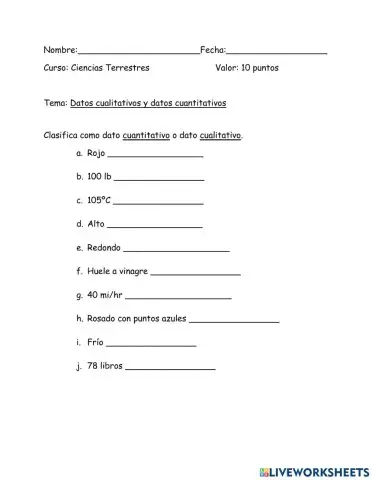 Datos cualitativos y datos cuantitativos