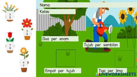 Matematik pecahan wajar