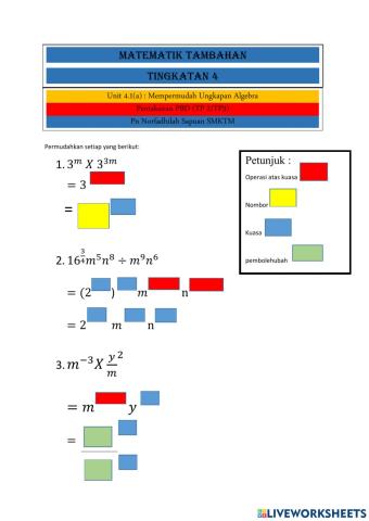 Matematik Tmbahan Ting 4