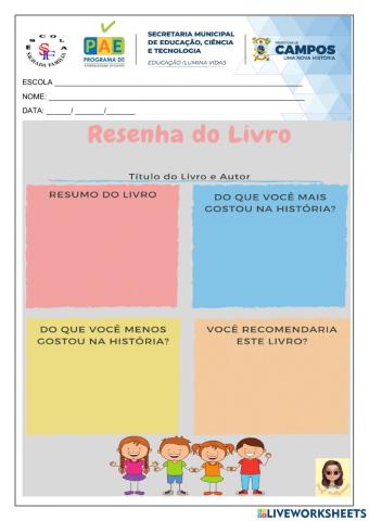 Resenha de Livros