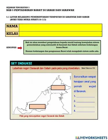 SEJARAH TINGKATAN 3 UNIT 5.1