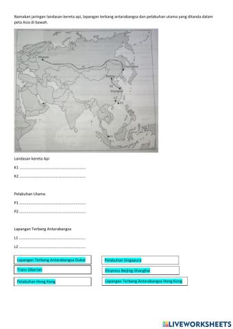 Jenis Pengangkutan di Asia