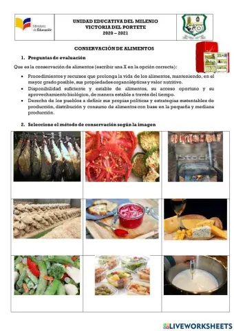 Conservación de Alimentos