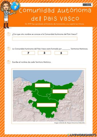 La comunidad autónoma del País Vasco