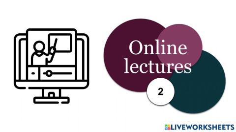 Online lectures