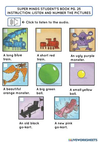 Super Minds student's book page 25