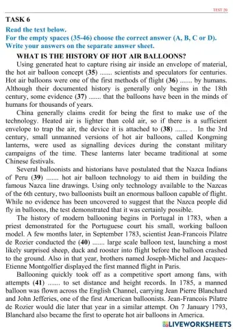 ZNO 20 TESTS - Test 20 (The end)