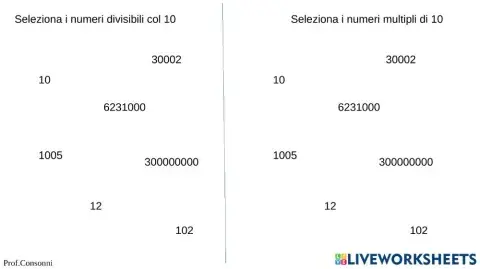 Seconda parte - PREPARAZIONE per la verifica su DIVISIBILTà MCD mcm