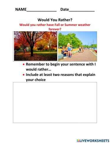 Would you rather