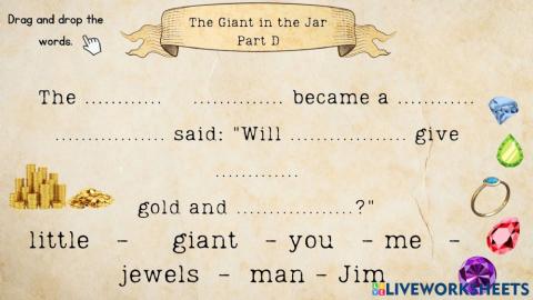 The giant in the jar part D