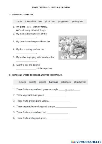 Chapters 1 & 2 review