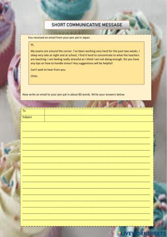 Short Communicative Message