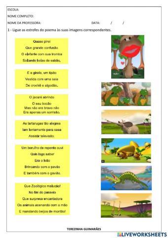 O zoológico diferente