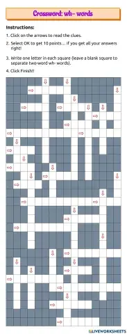 Wh-words Scandinavian crossword