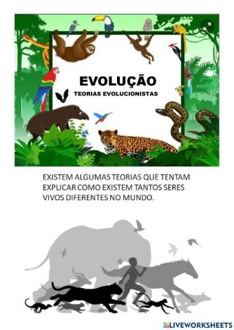 Teorias evolucionistas