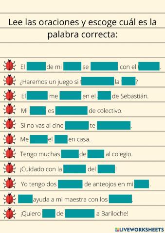 Agudas, graves y esdrújulas