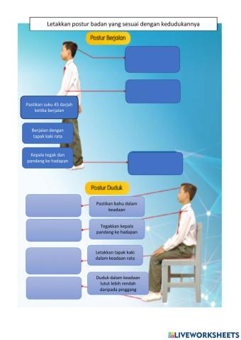 Postur berjalan dan duduk