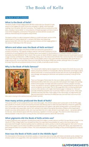 The Book of Kells, Trinity College Dublin